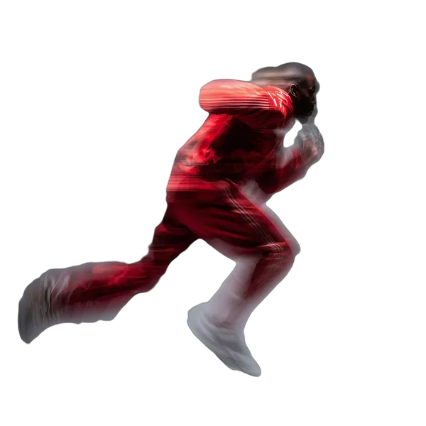 sprinter motion blur, birefnet-cod cutout