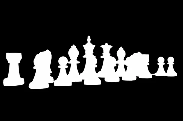 BiRefNet General alpha matte: white chess pieces tournament