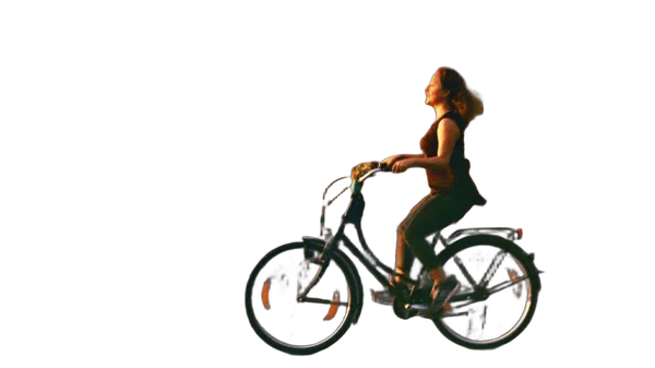 cyclist motion blur field, birefnet-hrsod cutout