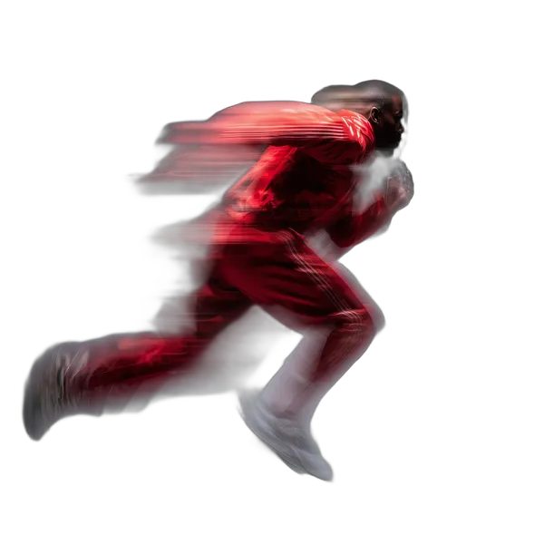 sprinter motion blur, birefnet-hrsod cutout