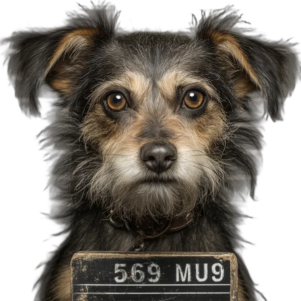 terrier dog mugshot, birefnet-hrsod cutout