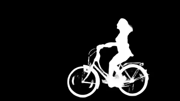 cyclist motion blur field, birefnet-hrsod alpha matte