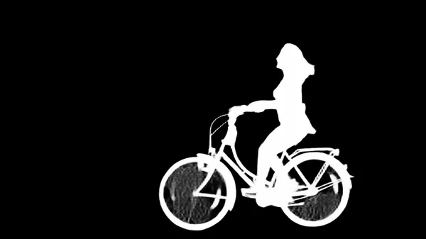 cyclist motion blur field, birefnet-massive alpha matte