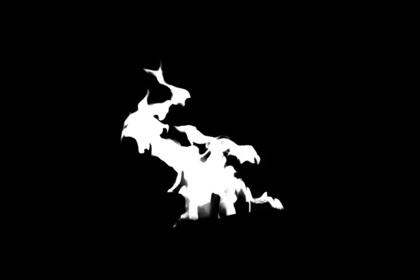 Ground Truth alpha matte: campfire flames night