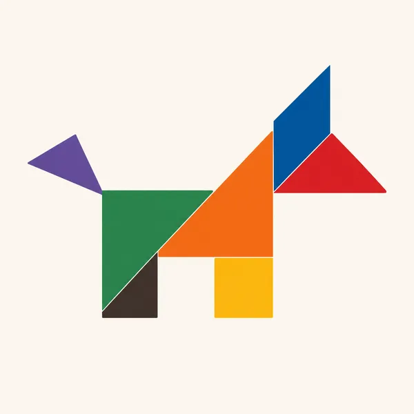 Original photo: tangram