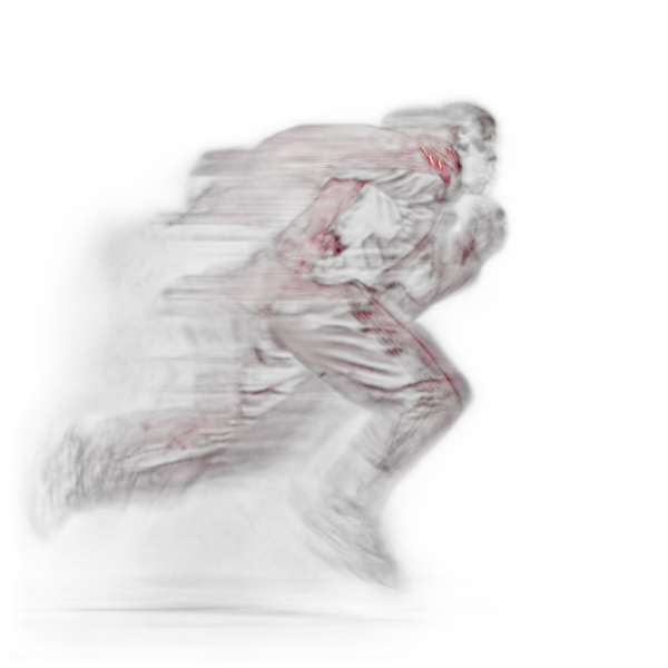 sprinter motion blur, isnet-anime cutout