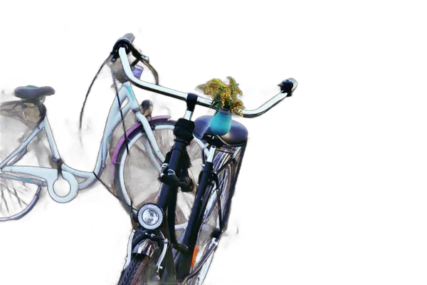 two bikes field, isnet-anime cutout