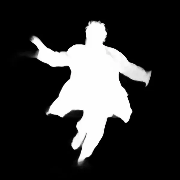 elderly man running blur, isnet-anime alpha matte