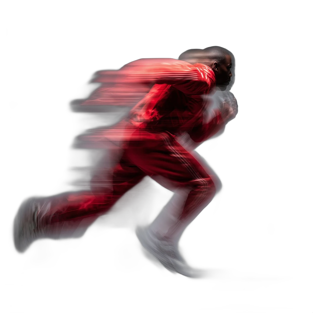 sprinter motion blur, IS-Net cutout
