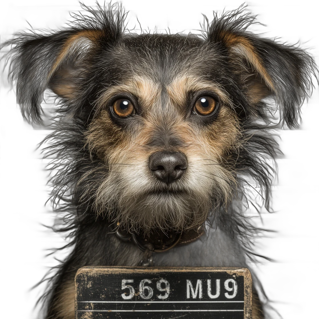 terrier dog mugshot, IS-Net cutout