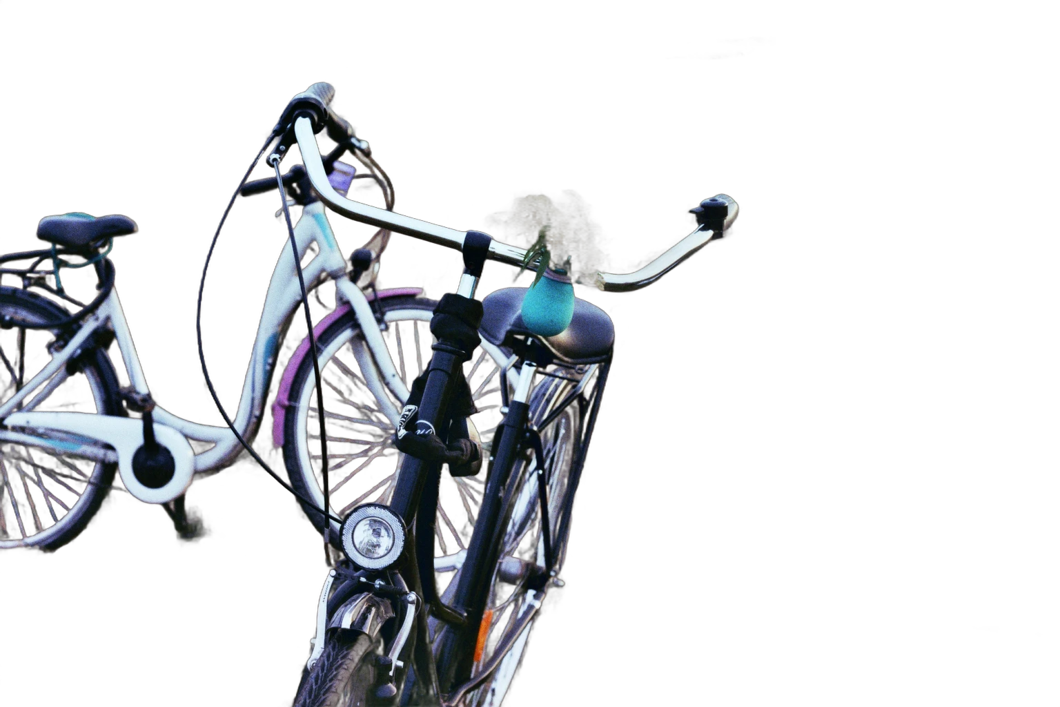 two bikes field, IS-Net cutout
