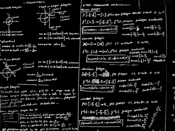 IS-Net alpha matte: trigonometry notes whiteboard