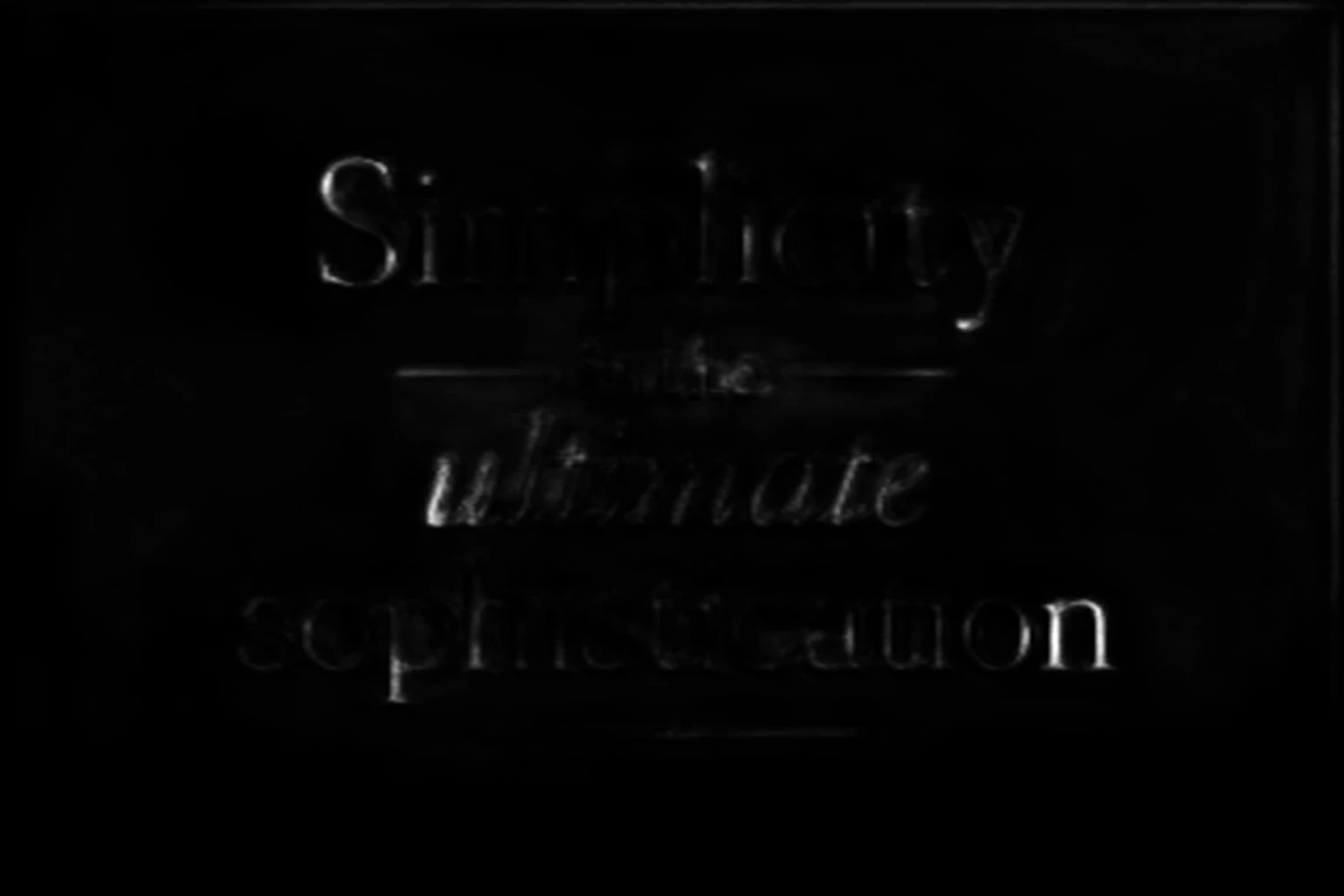 silueta alpha matte: typography