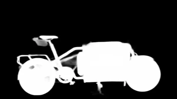u2net alpha matte: cargo ebike park tracks