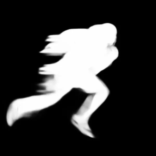 u2net alpha matte: sprinter motion blur