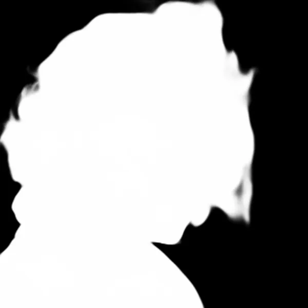 windblown curly portrait, u2net_human_seg alpha matte