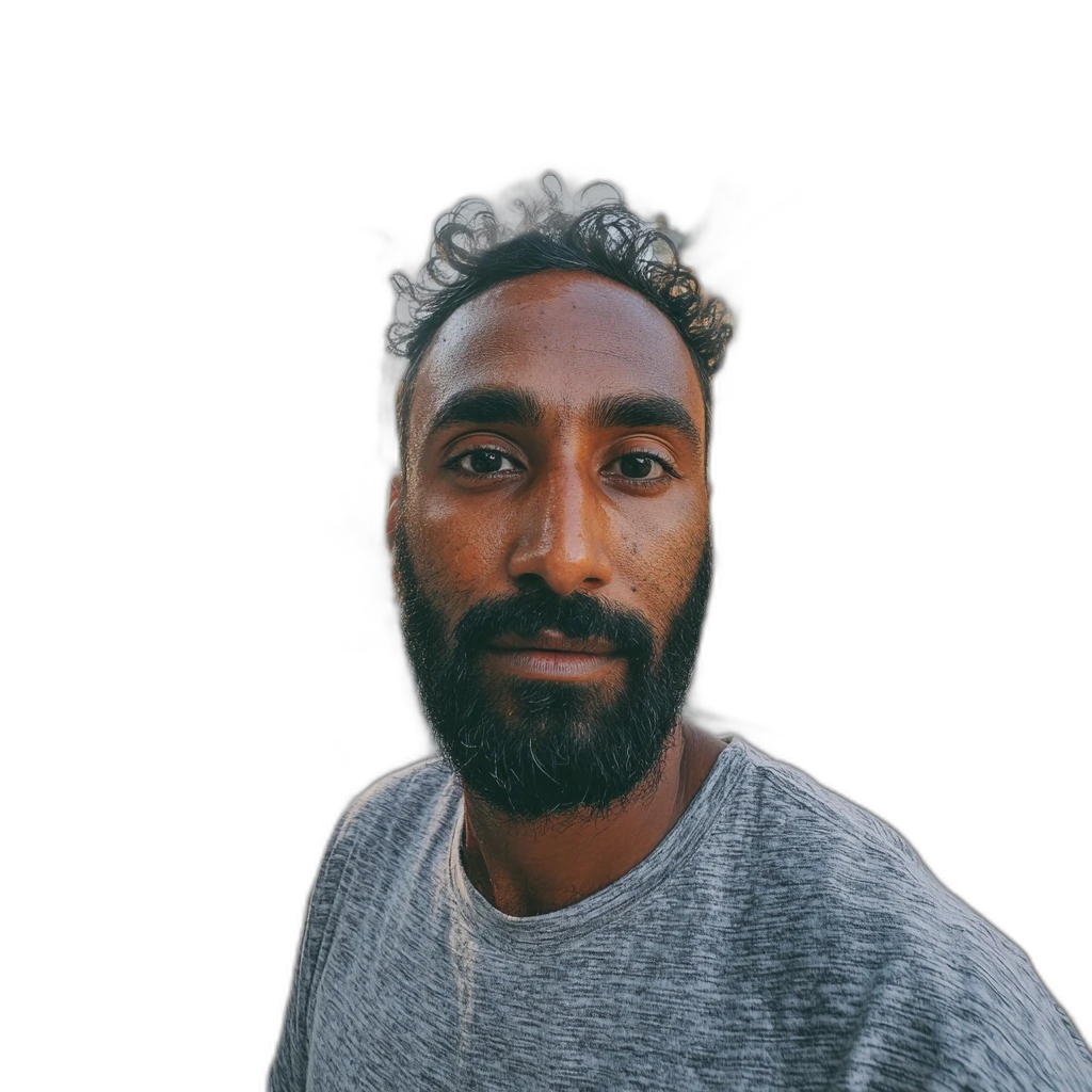 street portrait man, u2netp cutout