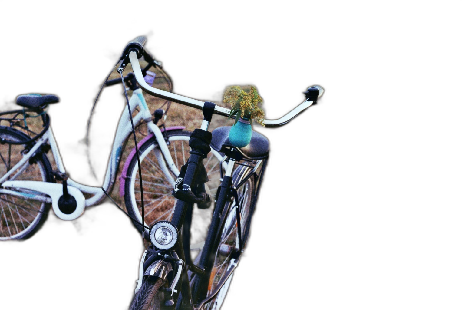 two bikes field, u2netp cutout