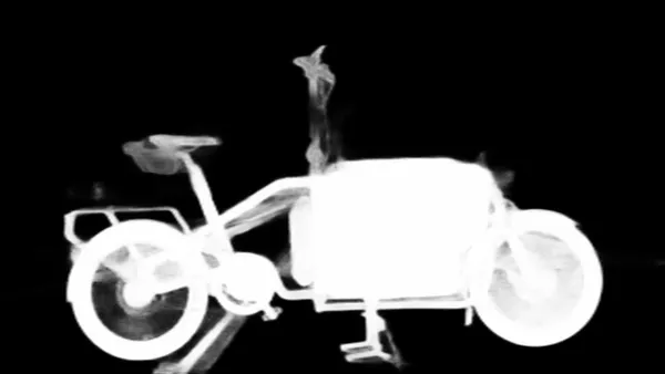 u2netp alpha matte: cargo ebike park tracks