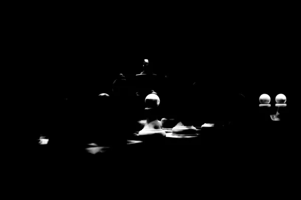 withoutBG API Model alpha matte: white chess pieces tournament