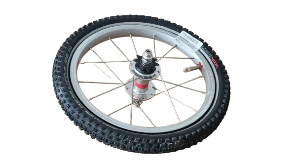 Open Model background removed: spoked bike wheel