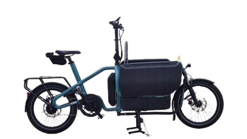 Background removed: Cargo E-Bike by Tracks