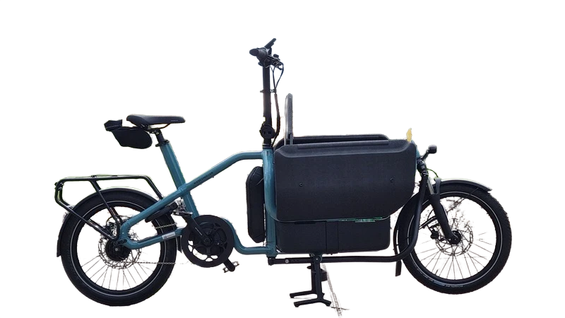 Background removed: Cargo E-Bike by Tracks